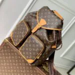 M14015 Montsouris Cargo Backpack Monogram Coated Canvas Men's Bag - M46331 1 M14015 Montsouris Cargo Backpack Monogram Coated Canvas Men's Bag