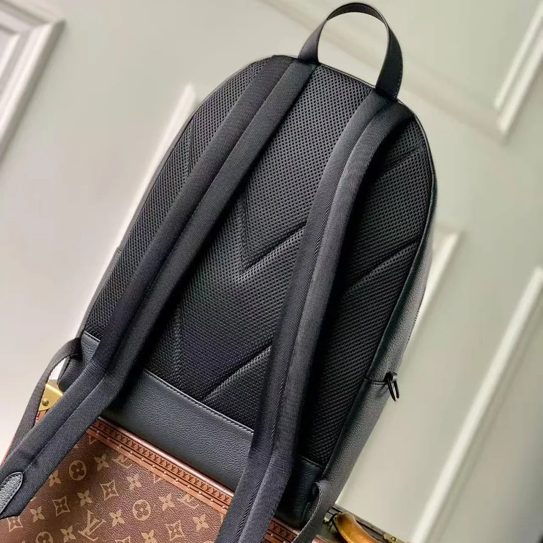 M15259 Discovery Work Backpack Men's Bag Waxy Calfskin
