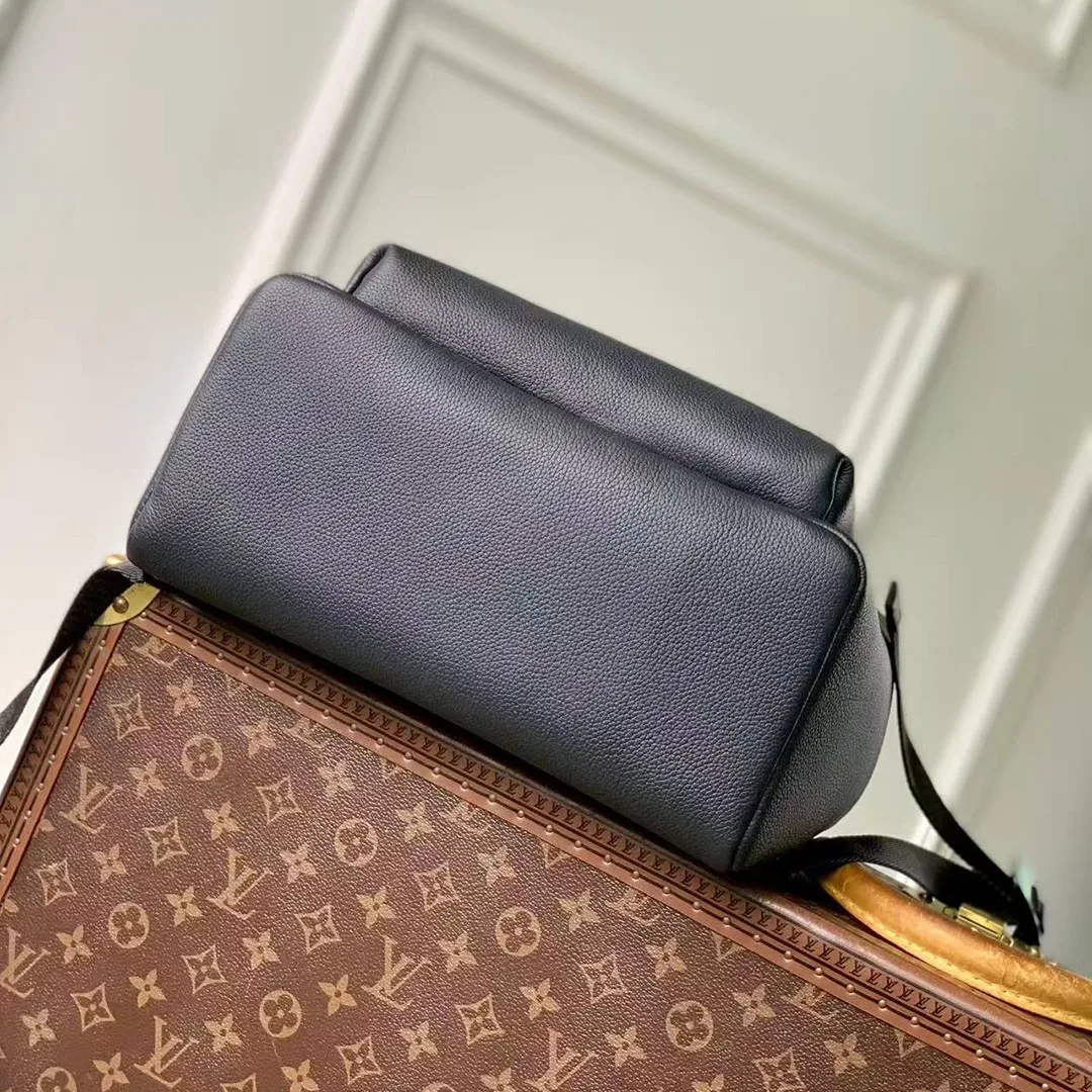 M15259 Discovery Work Backpack Men's Bag Waxy Calfskin