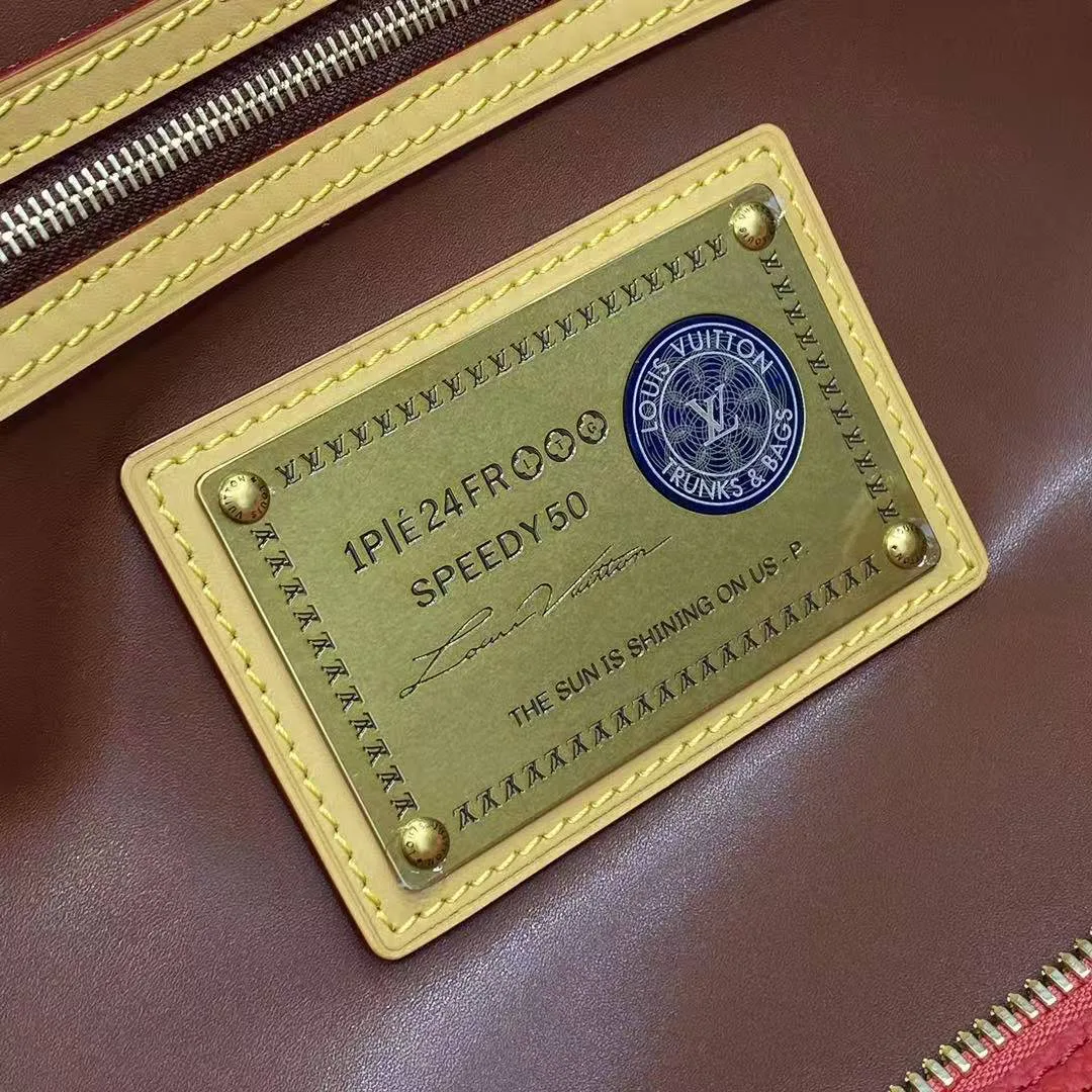 M46961 Speedy P9 Bandoulière 50 Monogram Soft Calfskin Leather Men's Bag