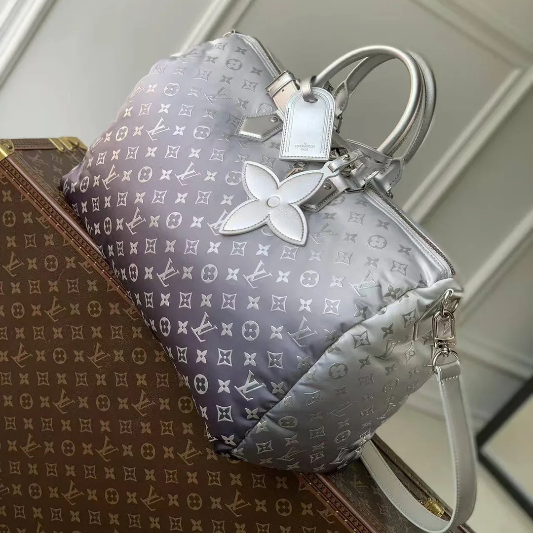 M12067 Keepall Bandoulière 45 Monogram Nylon Fabric Travel Bag