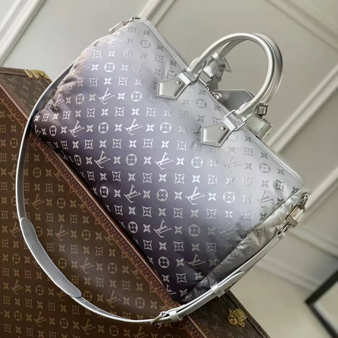 M12067 Keepall Bandoulière 45 Monogram Nylon Fabric Travel Bag