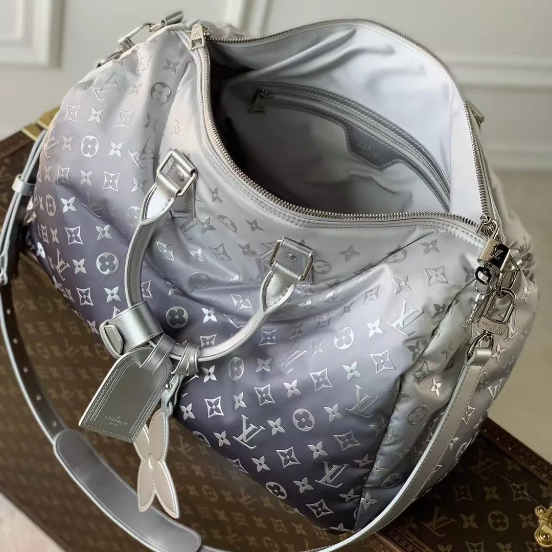 M12067 Keepall Bandoulière 45 Monogram Nylon Fabric Travel Bag