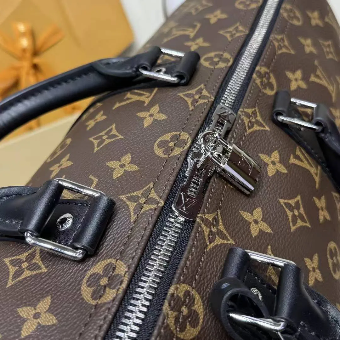 M56711 Keepall Bandoulière 45 Monogram Coated Canvas Travel Bag