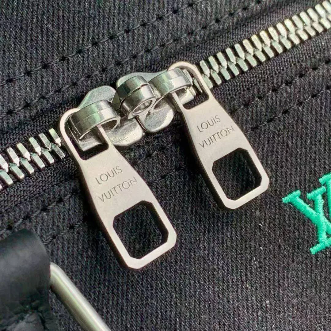 M13966 Keepall Bandoulière 50 Monogram Blason Denim Travel Bag