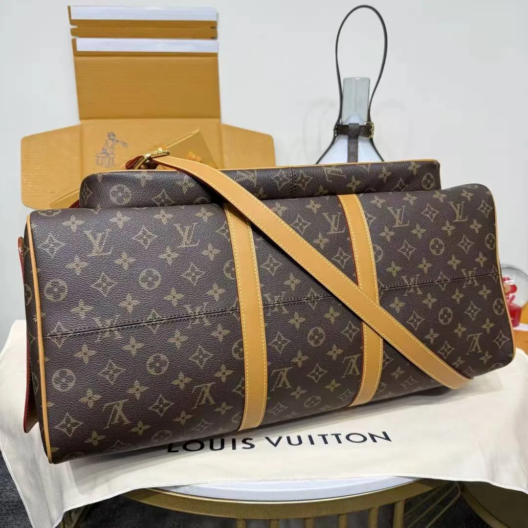 M14735 Keepall Cargo 50 Monogram Coated Canvas Travel Bag