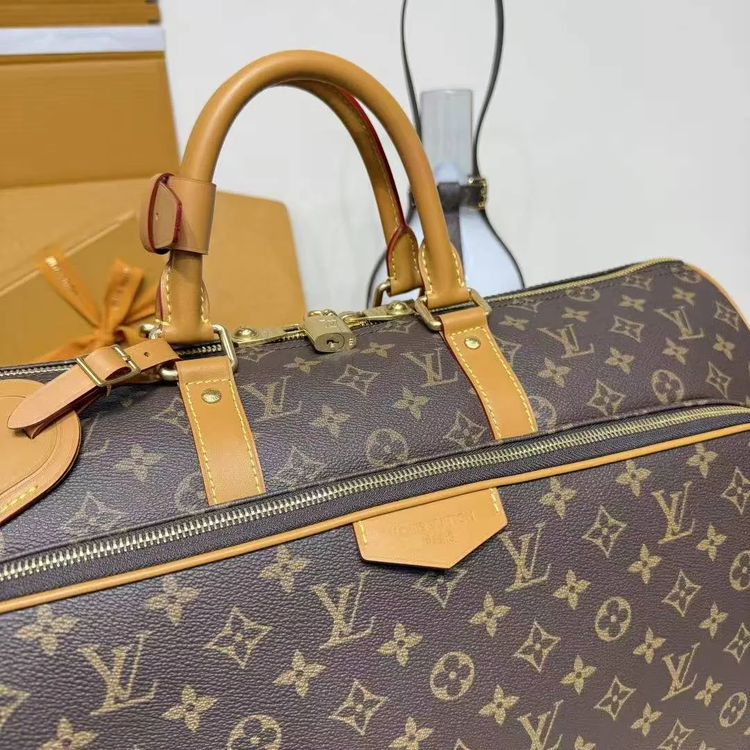 M14735 Keepall Cargo 50 Monogram Coated Canvas Travel Bag