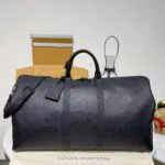 M28405 Keepall Bandoulière 55 Monogram Midnight Coated Canvas Travel Bag - M14735 1 M28405 Keepall Bandoulière 55 Monogram Midnight Coated Canvas Travel Bag