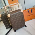 M13767 Horizon 55 Monogram Coated Canvas Rolling Luggage - M13770 1 M13767 Horizon 55 Monogram Coated Canvas Rolling Luggage
