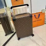 M20294 Horizon 55 Monogram Macassar Coated Canvas Rolling Luggage - M13767 1 M20294 Horizon 55 Monogram Macassar Coated Canvas Rolling Luggage