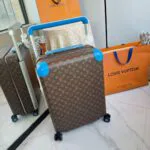 M12608 Horizon 55 Monogram Macassar Coated Canvas Rolling Luggage - M12610 2 M12608 Horizon 55 Monogram Macassar Coated Canvas Rolling Luggage