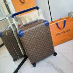 M12613 Horizon 55 Monogram Macassar Coated Canvas Rolling Luggage - M12611 1 M12613 Horizon 55 Monogram Macassar Coated Canvas Rolling Luggage