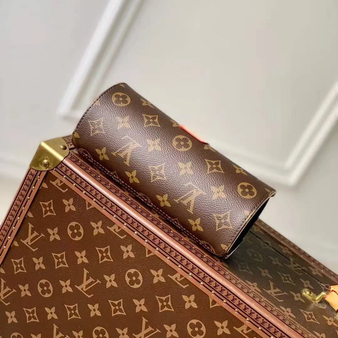 M10145 Etui Bijoux Jewelry Case Monogram Coated Canvas