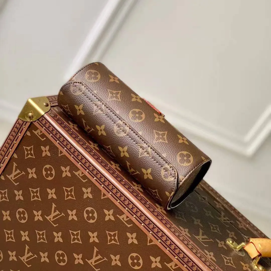 M10145 Etui Bijoux Jewelry Case Monogram Coated Canvas