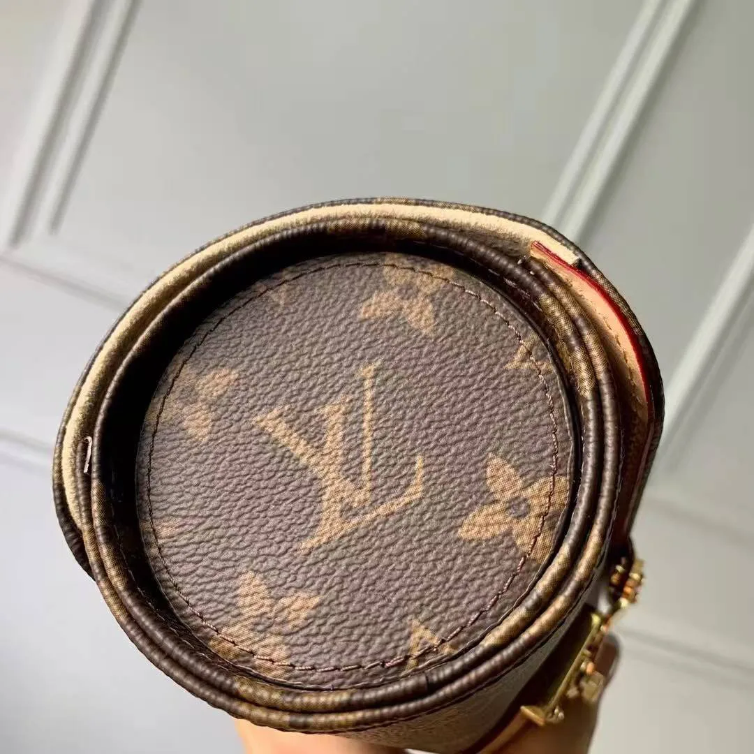M10145 Etui Bijoux Jewelry Case Monogram Coated Canvas