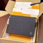 M30450 Pochette Voyage Taiga Cowhide Leather - M12816 2 M30450 Pochette Voyage Taiga Cowhide Leather
