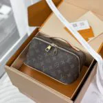 M11750 Toiletry Bag 2 Compartments Pouch Monogram Coated Canvas - M11508 1 M11750 Toiletry Bag 2 Compartments Pouch Monogram Coated Canvas
