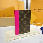 M12825 Passport Cover Monogram Macassar Coated Canvas - M12823 1 M12825 Passport Cover Monogram Macassar Coated Canvas
