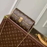 M13566 Pochette Camille Monogram Coated Canvas - M12143 2 M13566 Pochette Camille Monogram Coated Canvas
