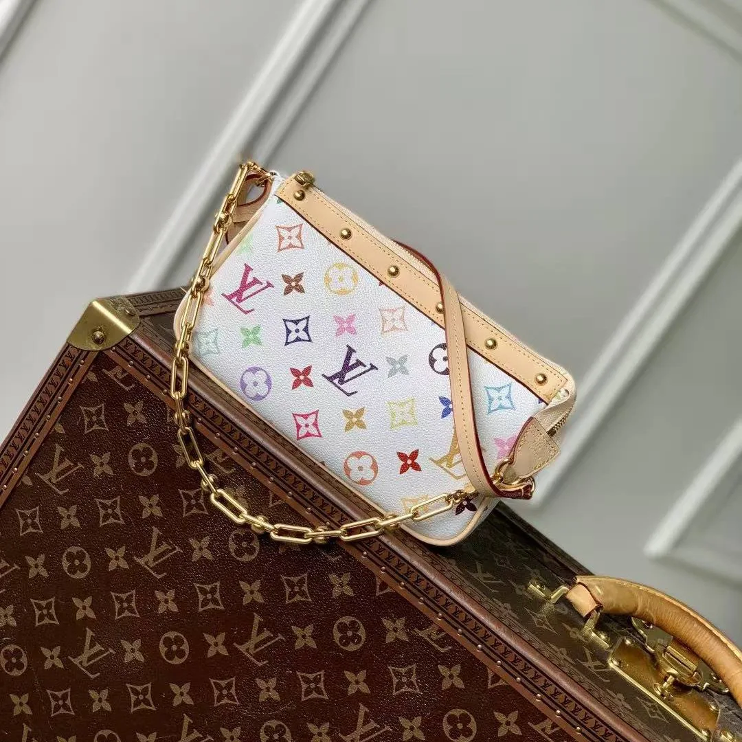 M13404 TM Pochette Accessoires Murakami Monogram Coated Canvas