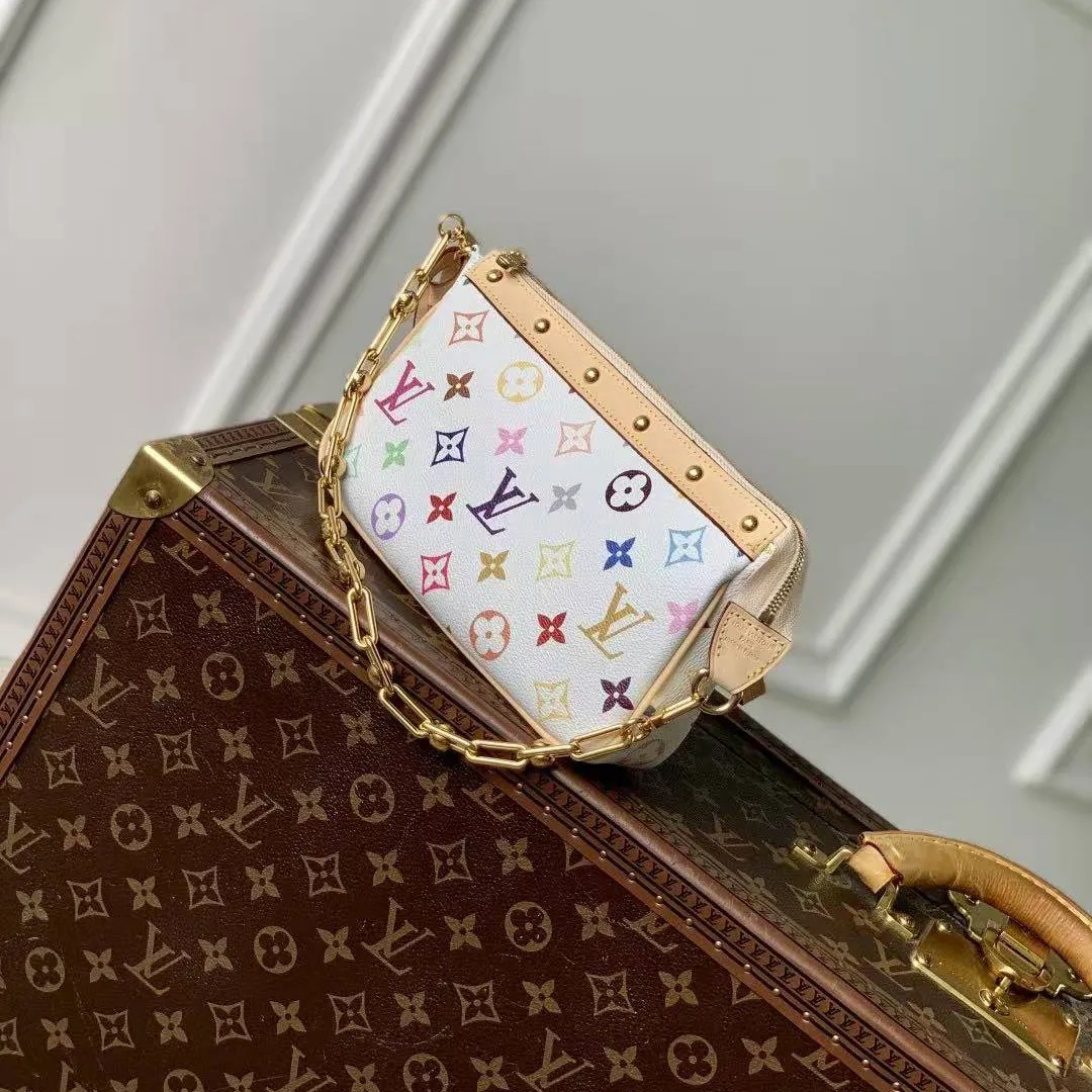M13404 TM Pochette Accessoires Murakami Monogram Coated Canvas