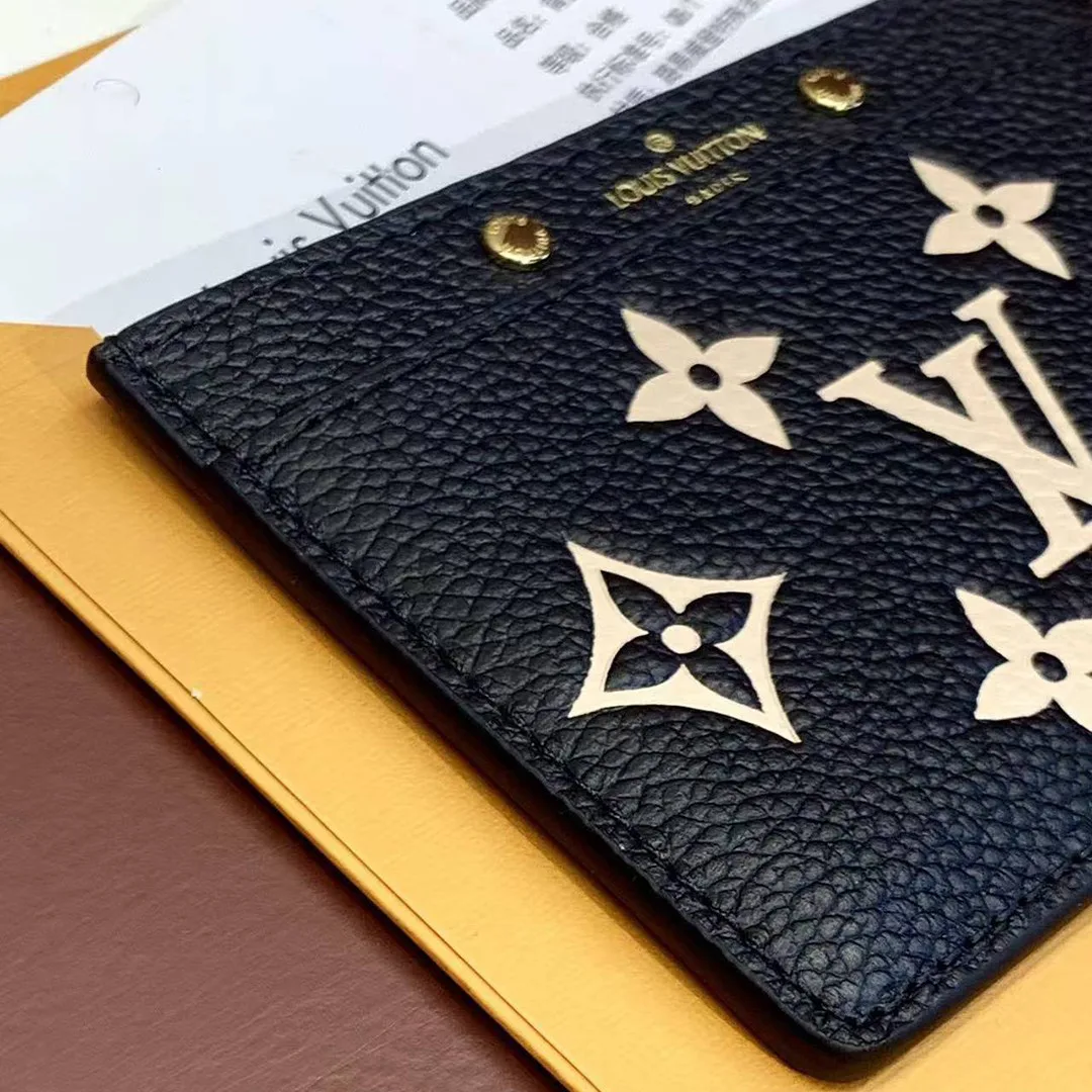 M81022 Card Holder Monogram Empreinte Leather
