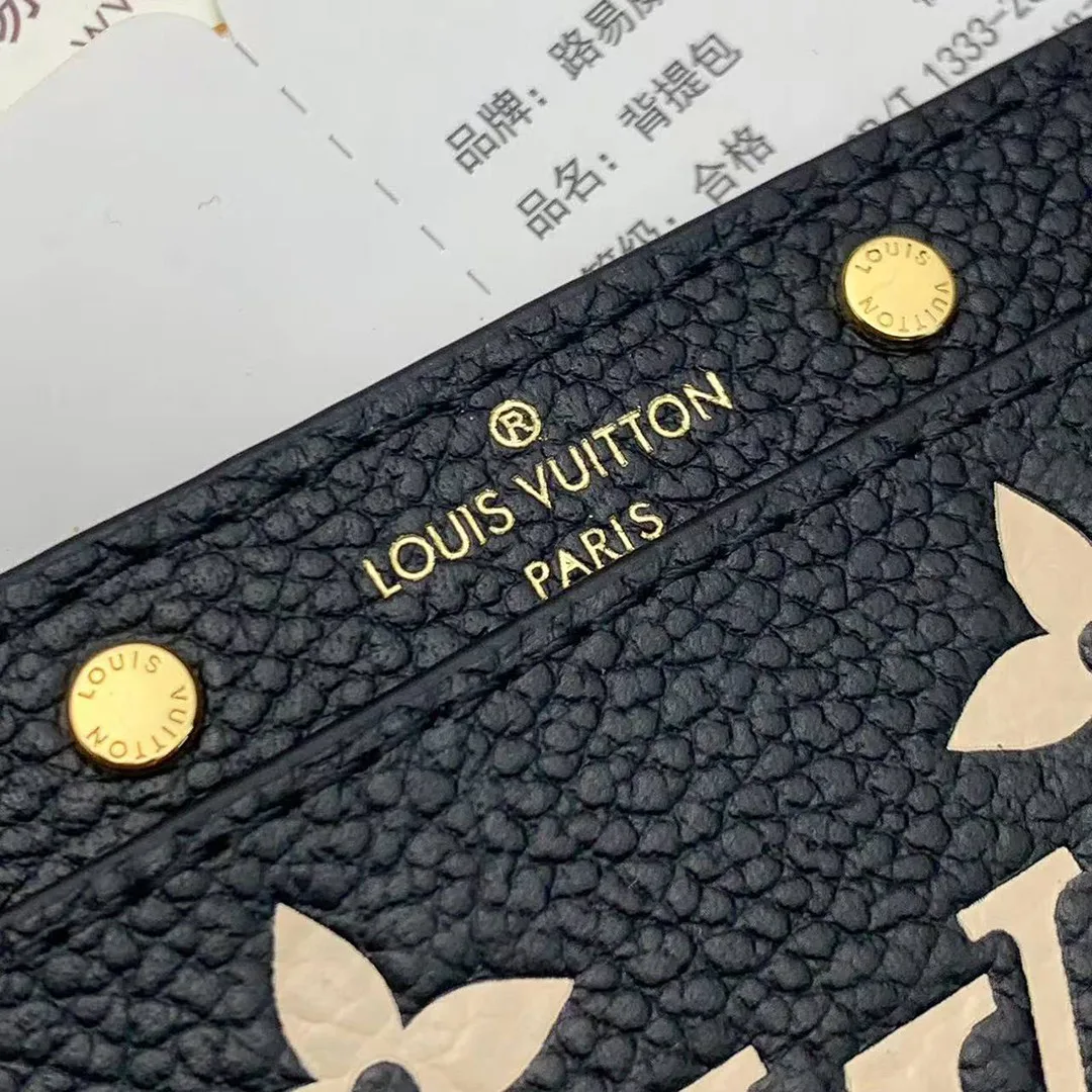 M81022 Card Holder Monogram Empreinte Leather