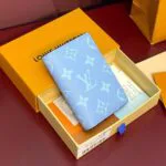 M14112 Pocket Organizer Monogram Taiga Leather - M14113 2 M14112 Pocket Organizer Monogram Taiga Leather