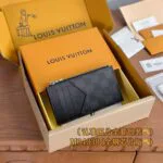 N64038 Coin Card Holder Damier Graphite Coated Canvas - M30271 2 N64038 Coin Card Holder Damier Graphite Coated Canvas