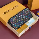 M13408 L.V x TM Clémence Wallet Murakami Monogram Coated Canvas - M12425 1 M13408 L.V x TM Clémence Wallet Murakami Monogram Coated Canvas
