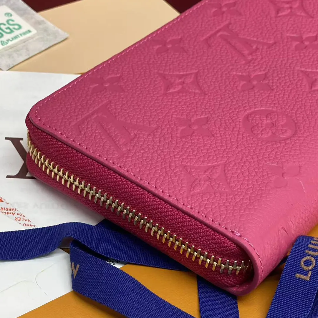 M13618 L.V x TM Zippy Wallet Murakami Monogram Empreinte Leather