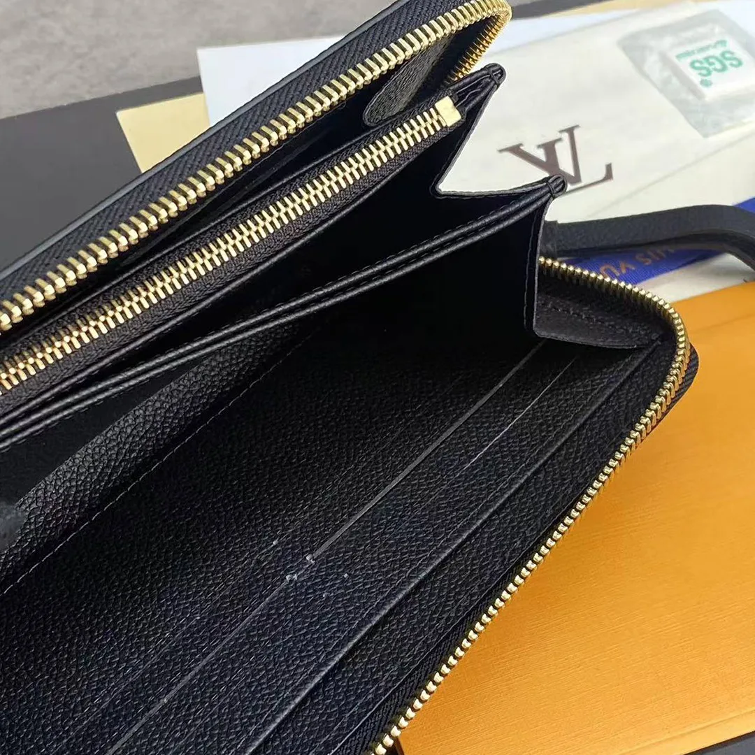 M80481 Zippy Wallet Bicolor Monogram Empreinte Leather
