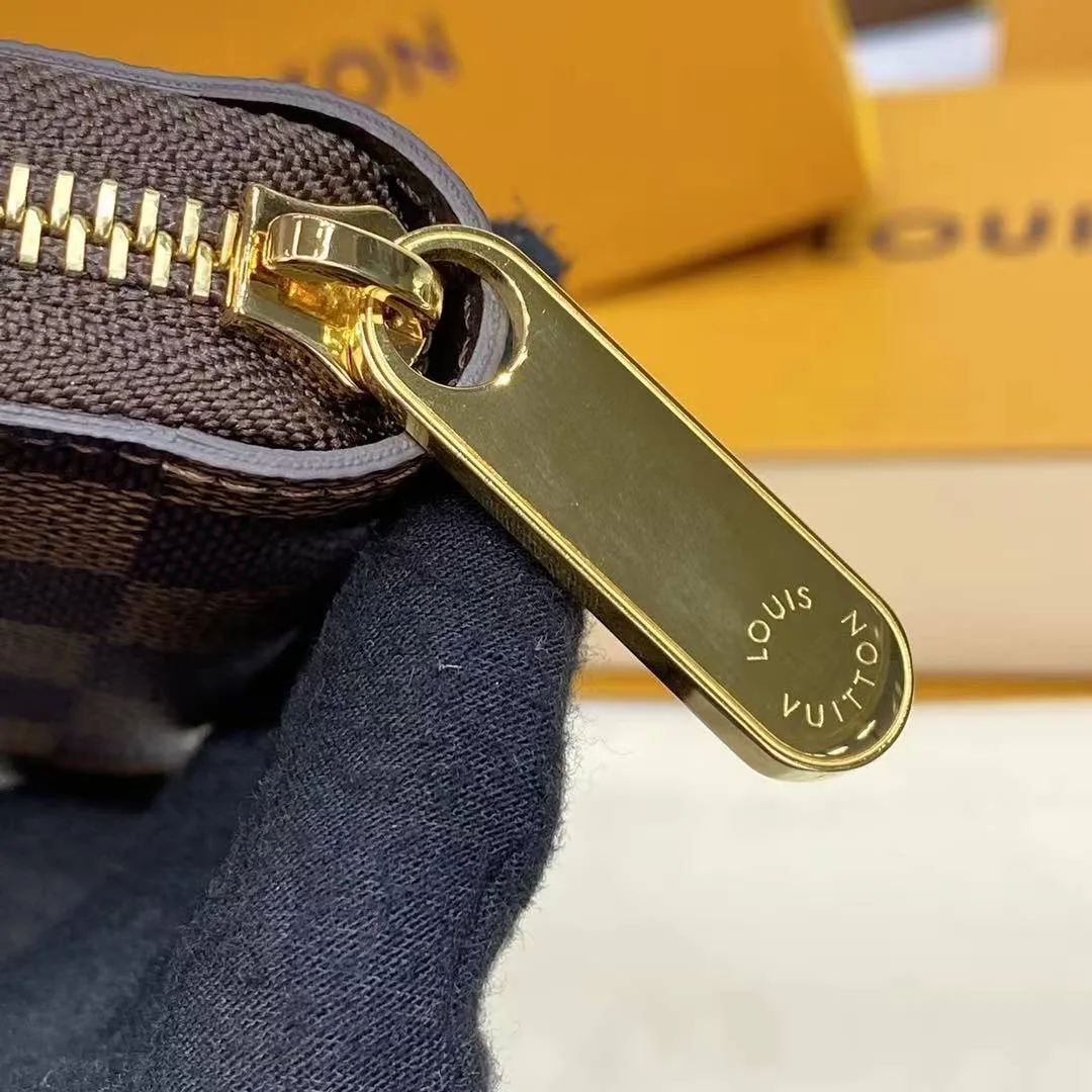 N41661 Zippy Wallet Damier Ebene Coated Canvas