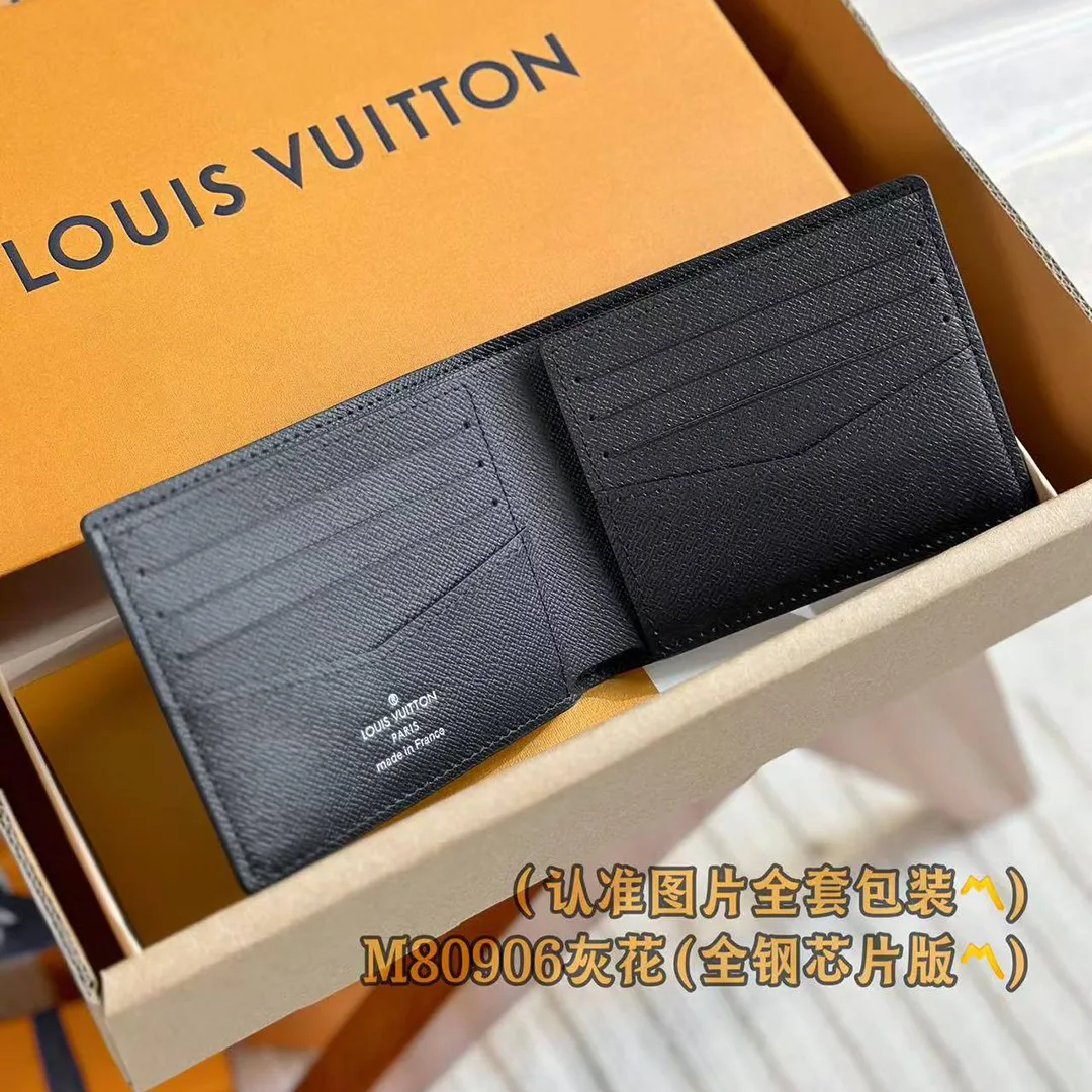 M80906 Slender Wallet Monogram Eclipse Reverse Coated Canvas