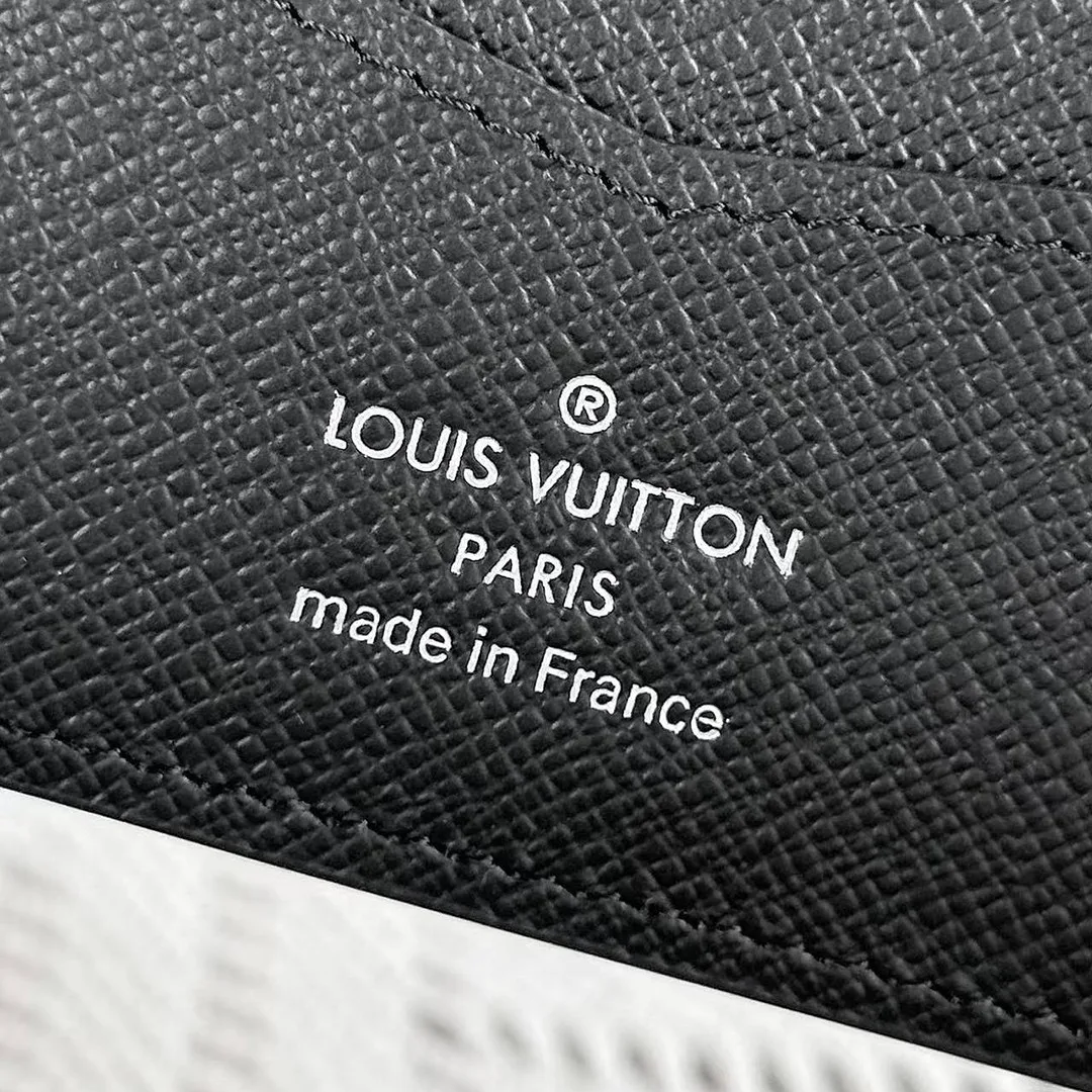 M80906 Slender Wallet Monogram Eclipse Reverse Coated Canvas