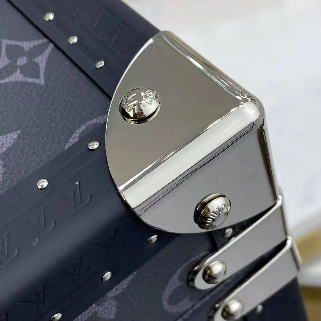 M44127 Coffret Accessoires Monogram Eclipse Coated Canvas
