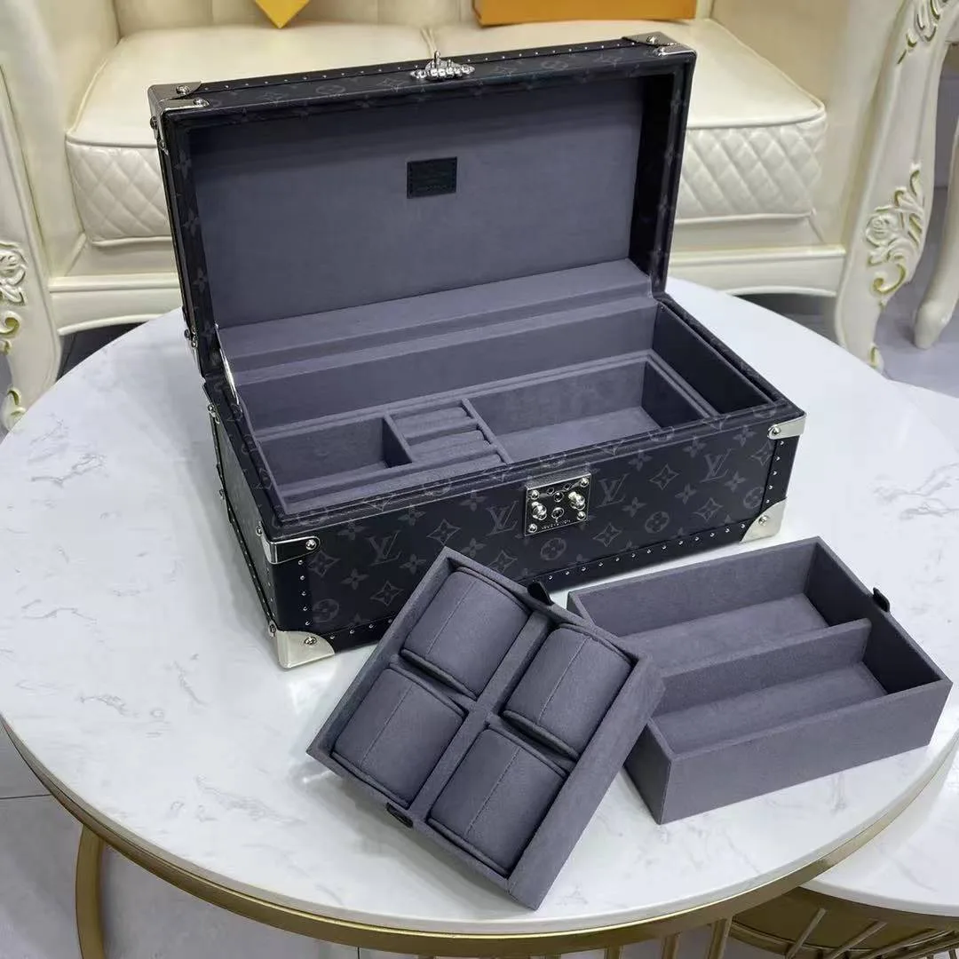 M44127 Coffret Accessoires Monogram Eclipse Coated Canvas