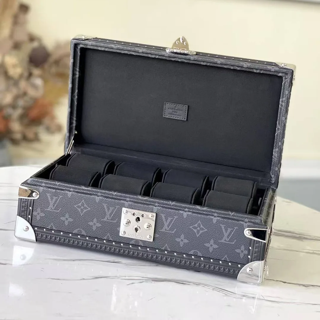M10262 Coffret 8 Montres Monogram Eclipse Coated Canvas