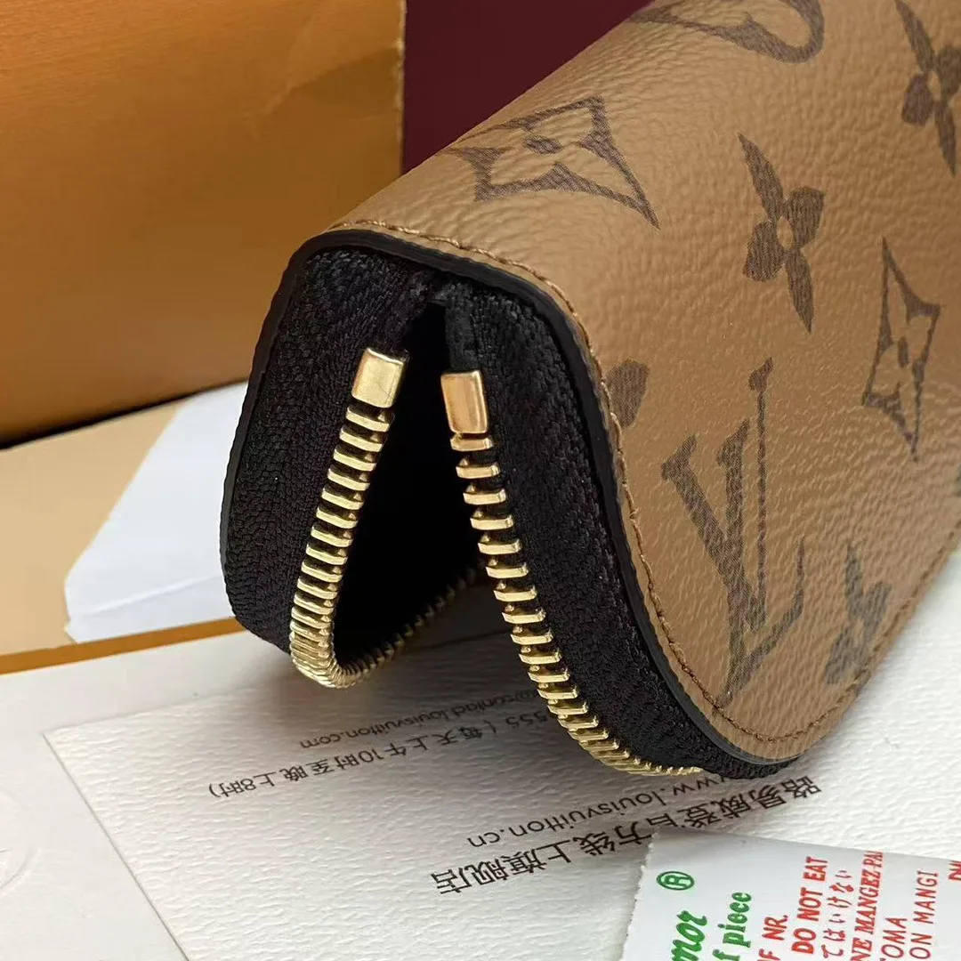 GI1165 Charlotte Pencil Pouch Monogram Reverse Coated Canvas