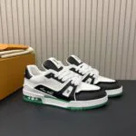 1ADDXT L.V Trainer Sneaker Grained Calf Leather - 1ADDZX 2 1ADDXT L.V Trainer Sneaker Grained Calf Leather