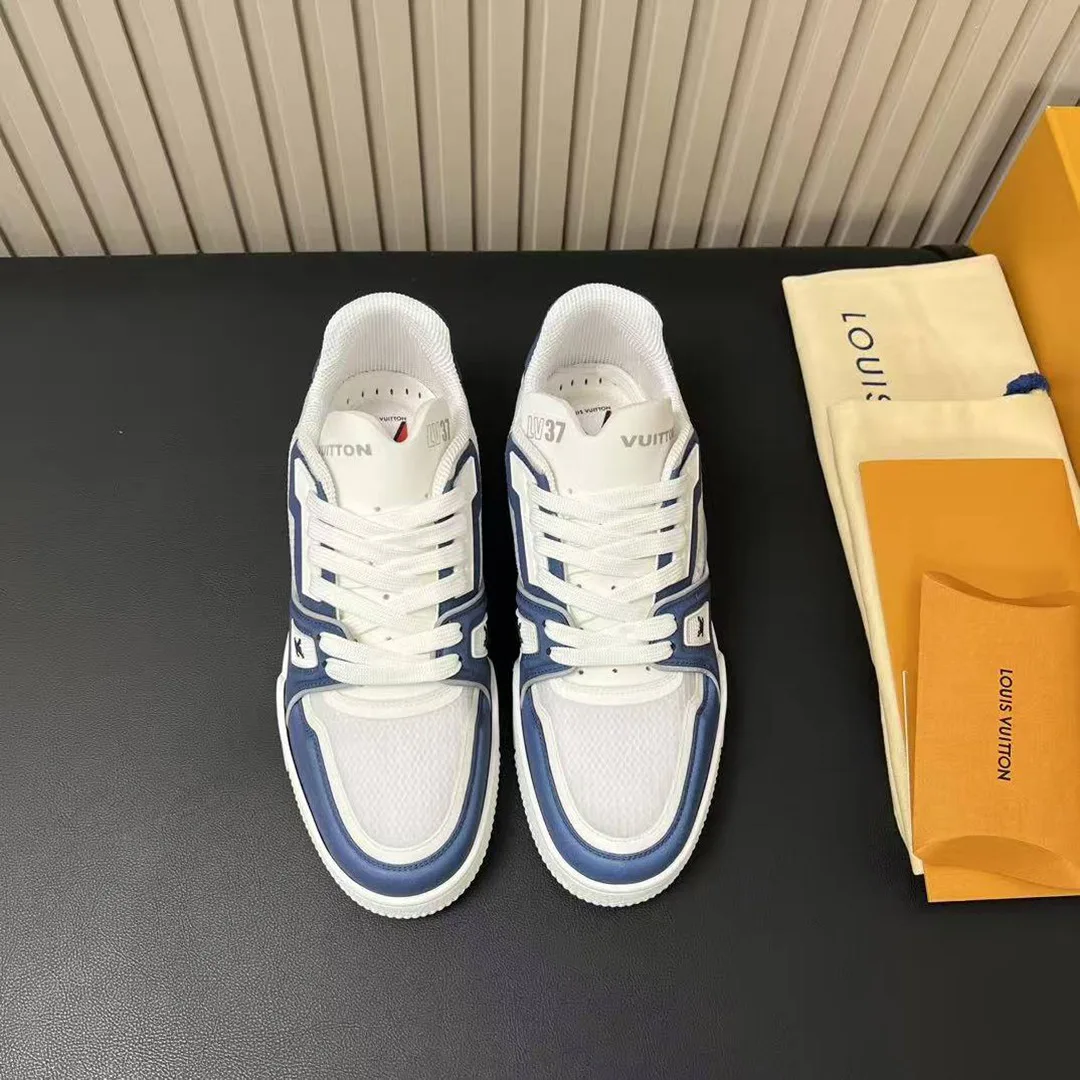 1AD6TL L.V Trainer Sneaker Mix of Technical Materials