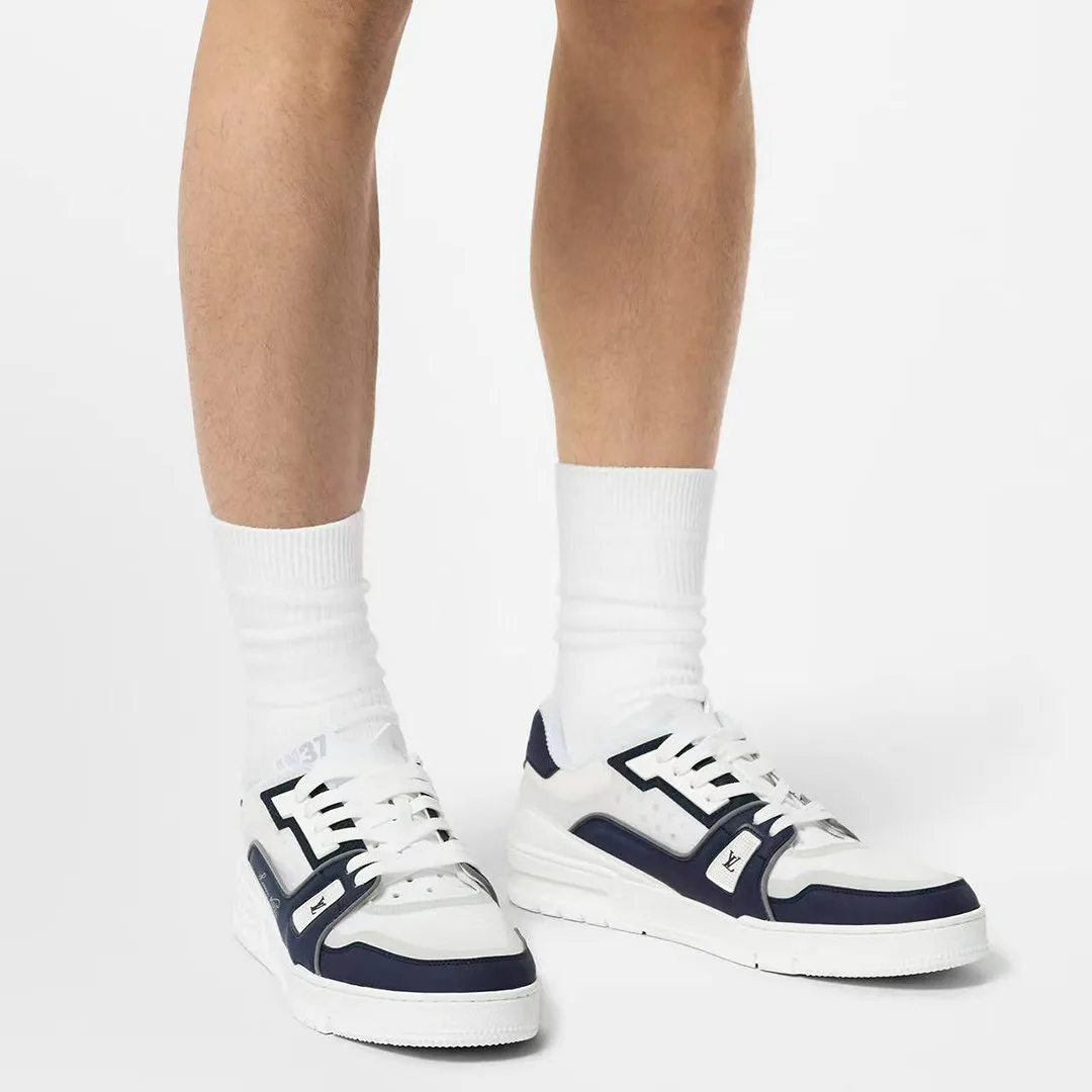 1AD6TL L.V Trainer Sneaker Mix of Technical Materials