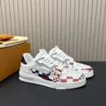 1AD6UF L.V Trainer Sneaker Mix of Technical Materials - 1AD6TL 1 1AD6UF L.V Trainer Sneaker Mix of Technical Materials