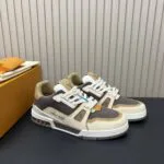 1AHTFN L.V Trainer Outdoor Sneaker Mix of Materials - 1A9G4Z 2 1AHTFN L.V Trainer Outdoor Sneaker Mix of Materials