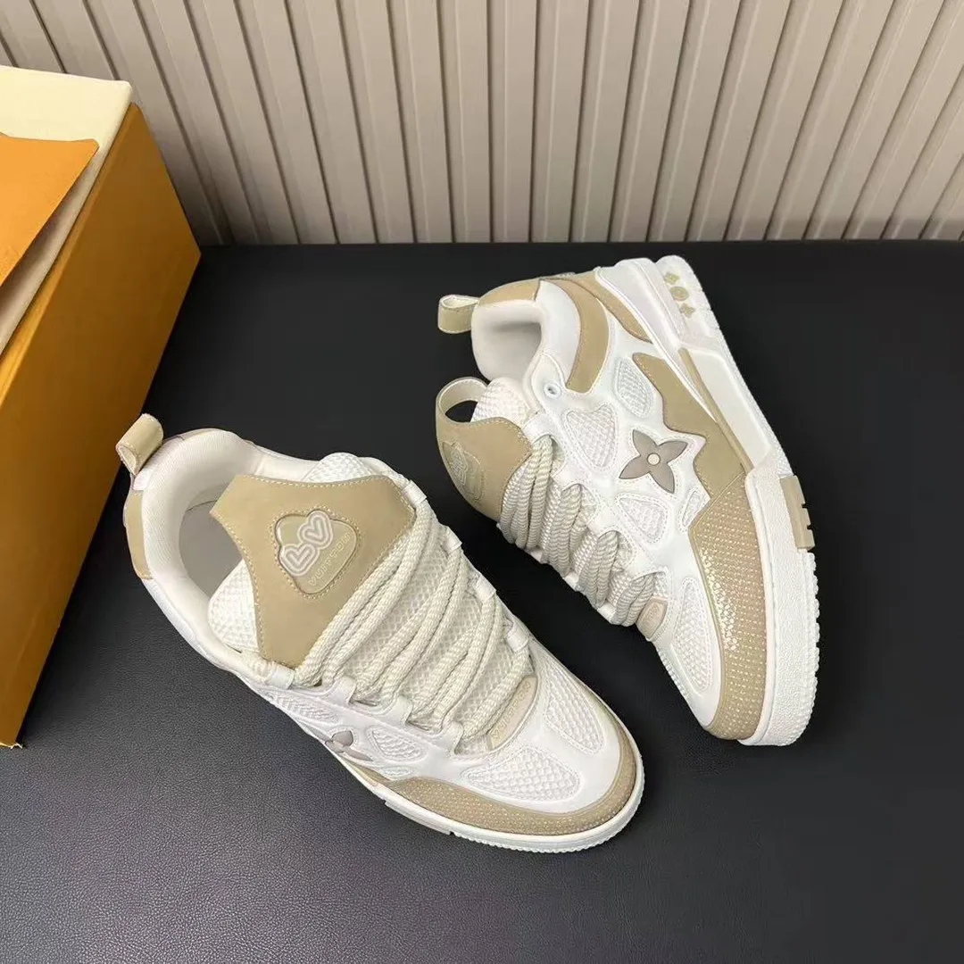 1AARQG L.V Skate Sneaker Mix of Materials