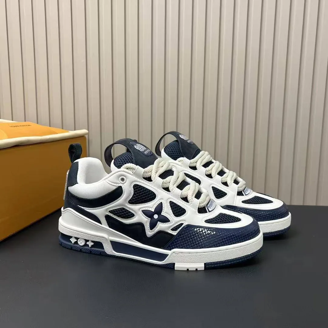 1ACF1O L.V Skate Sneaker Mix of Materials