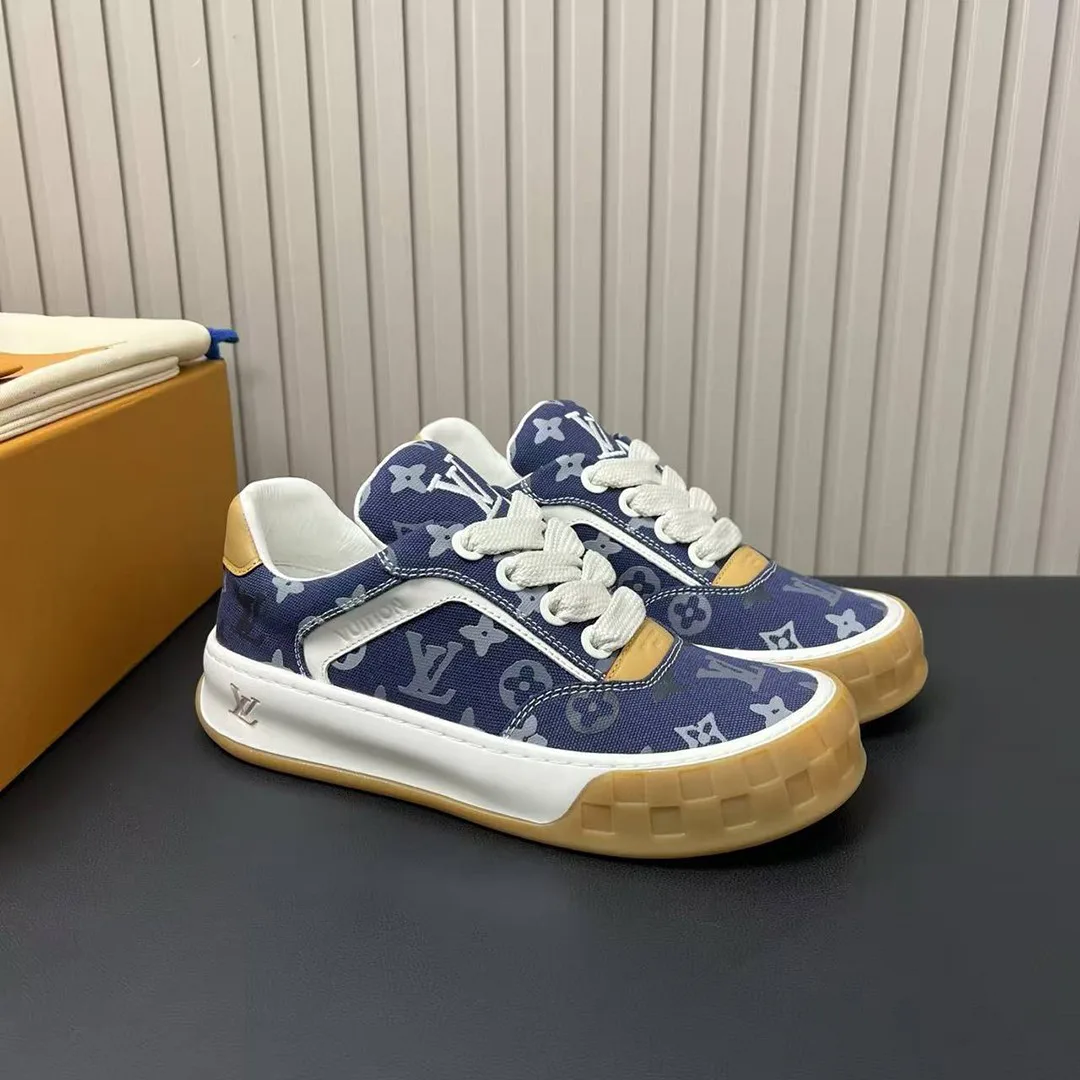 1AJCWD L.V Tilted Sneaker Monogram Canvas