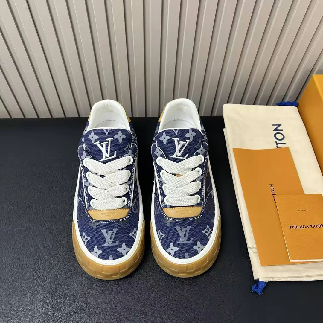 1AJCWD L.V Tilted Sneaker Monogram Canvas