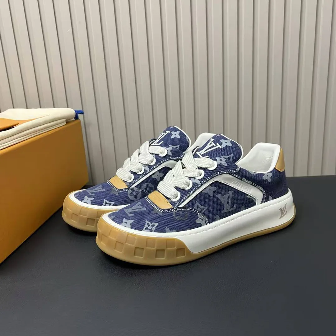 1AJCWD L.V Tilted Sneaker Monogram Canvas