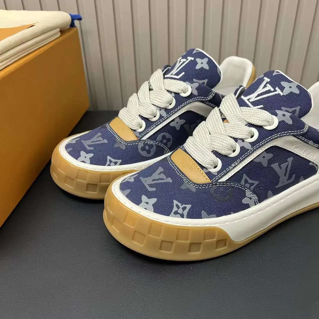 1AJCWD L.V Tilted Sneaker Monogram Canvas